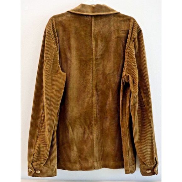The Men's Store Bloomingdale's T2203 Sz XL Light Brown Corduroy Chore Jacket$328 - Picture 4 of 9